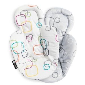 4moms Newborn Reversible Insert in Grey/White